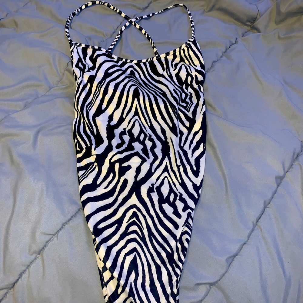 Zebra body suit!